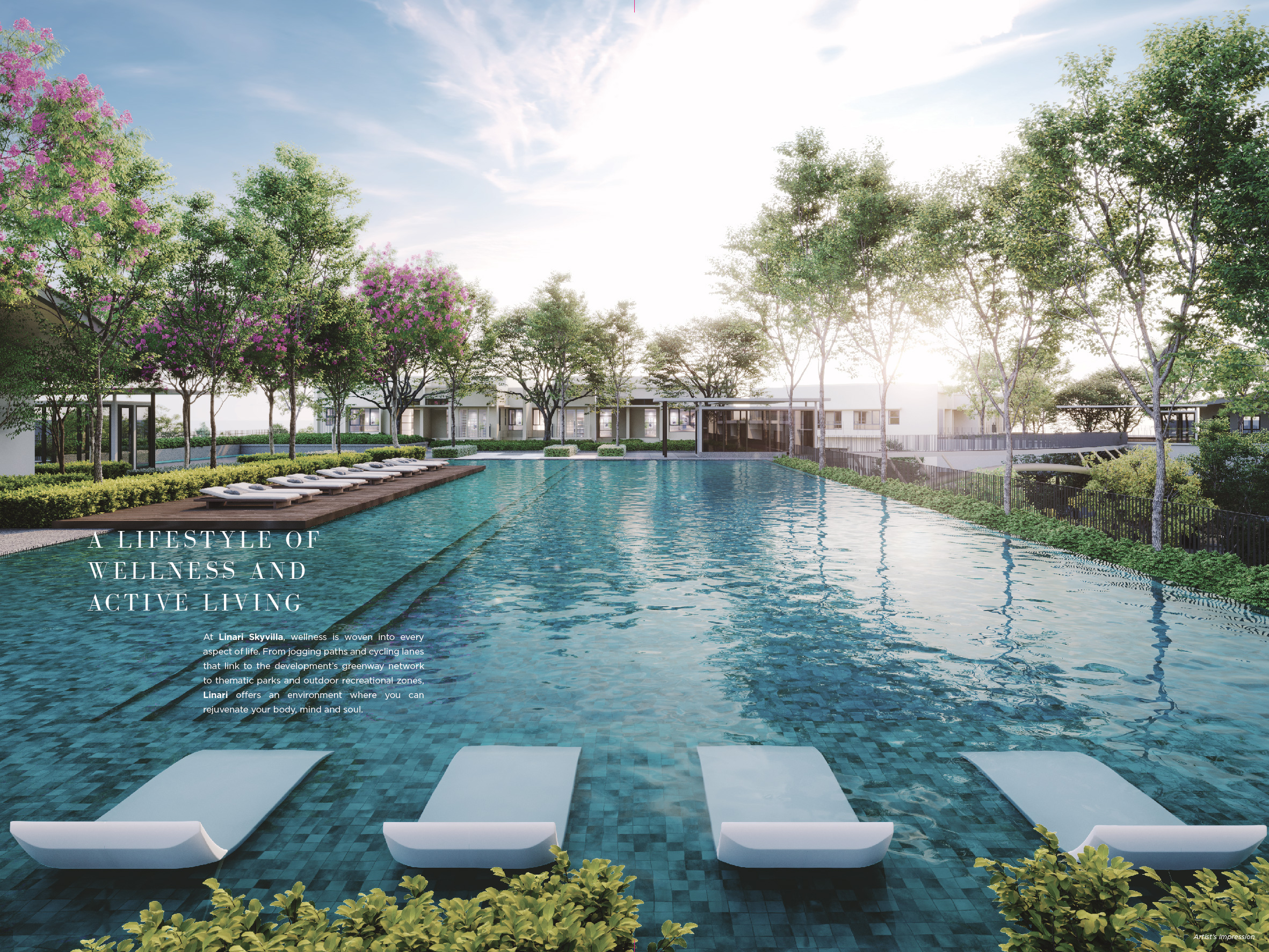 Linari resort-style swimming pool